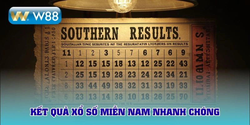 kết quả xổ số miền nam