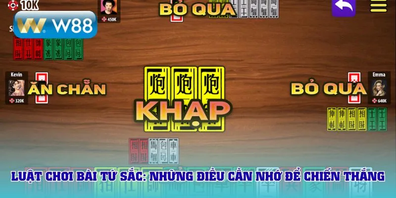Luật chơi bài tứ sắc: Những điều cần nhớ để chiến thắng