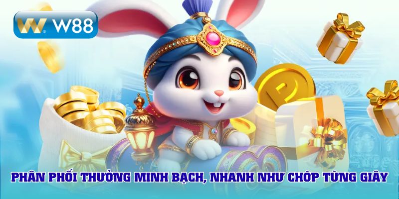 Phân phối thưởng minh bạch, nhanh như chớp từng giây