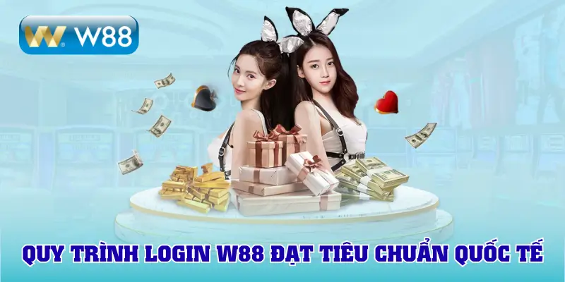 Quy trình login W88 đạt tiêu chuẩn quốc tế