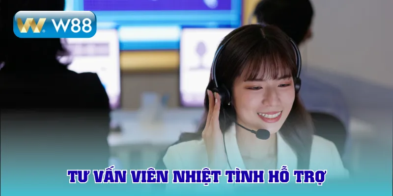 Tư vấn viên nhiệt tình hỗ trợ